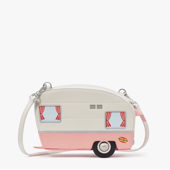 ♠️kate spade Day Tripper Camper Van Crossbody Bag, Pink NWT - Picture 4 of 16
